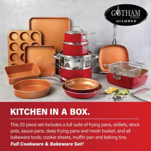 Gotham Steel 20-pc. Cookware Set - JCPenney