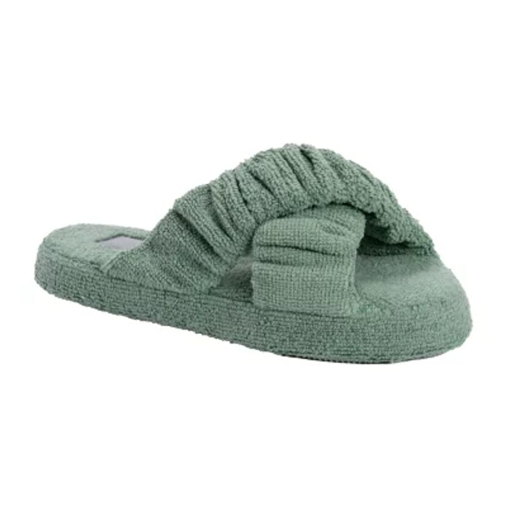 Muk Luks Maelle Womens Slip-On Slippers