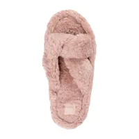 Muk Luks Lesedi Faux Shearling Womens Slip-On Slippers