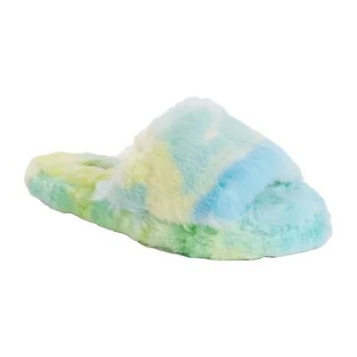 Muk Luks Womens Slip-On Slippers