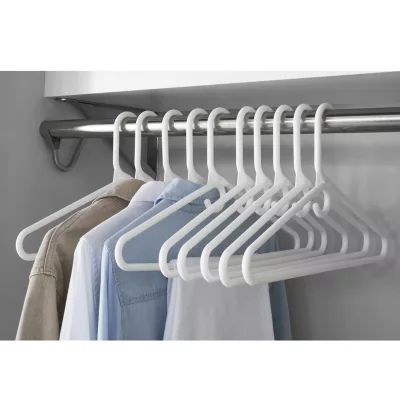 Rethink Your Room 10-pc.Heavy Duty Plastic Hangers