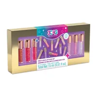 Three Cheers For Girls Pink & Gold: Mini Wand 10 Pack Lip Gloss