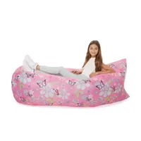 Three Cheers For Girls Butterfly Inflatable Kids Lounge Chair