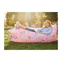 Three Cheers For Girls Butterfly Inflatable Kids Lounge Chair