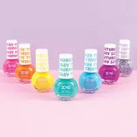 Three Cheers For Girls Rainbow Days Of The Week Nail Polish 7 Bottle Set