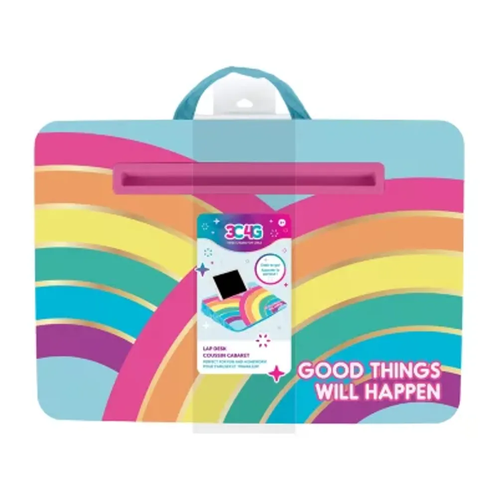 Three Cheers For Girls Rainbow Bright Lap Kids Desk