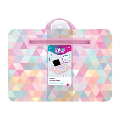 Three Cheers For Girls Triangle Faux Fur Lap Desk
