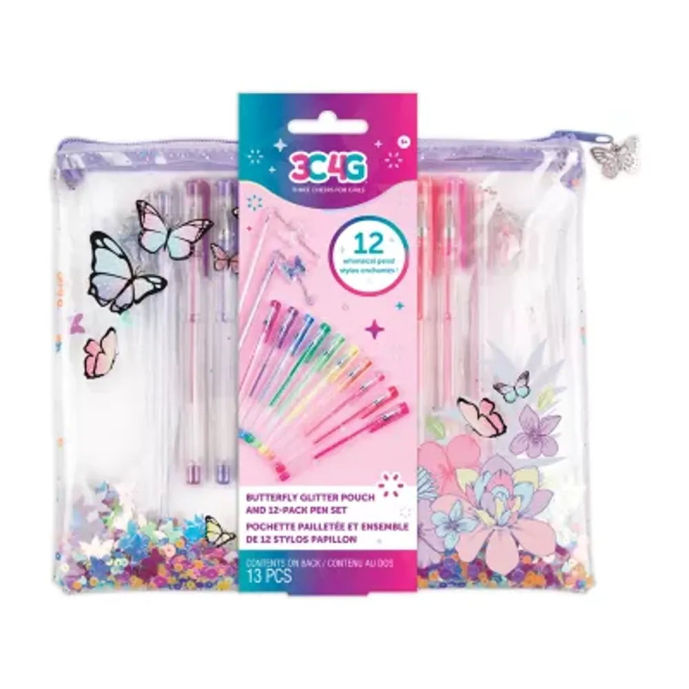 Glitter Confetti Pens - 12 Pc.