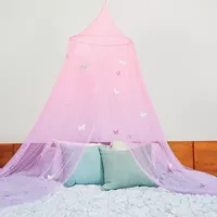 Three Cheers For Girls Butterfly Ombre Bed Canopy
