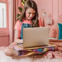 Three Cheers For Girls Cosmic Rainbow Lap Desk