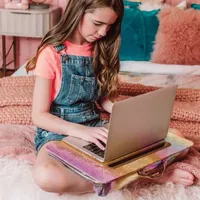 Three Cheers For Girls Cosmic Rainbow Lap Desk