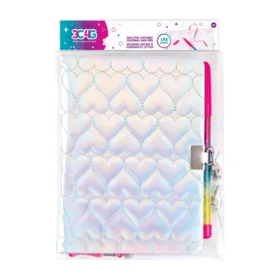 Three Cheers For Girls Quilted Locking Journal & Pen