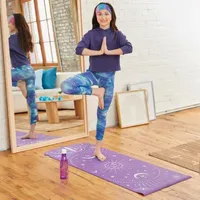 Three Cheers For Girls Celestial Yoga Mat And Carrying Strap