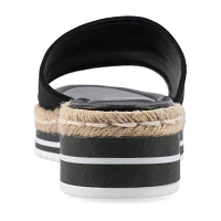 Journee Collection Womens Rosey Slide Sandals