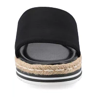 Journee Collection Womens Rosey Slide Sandals