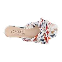 Journee Collection Womens Serlina Slide Sandals