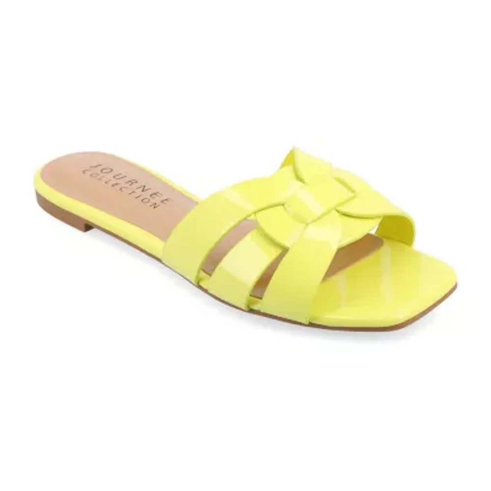 Journee Collection Womens Arrina Slide Sandals