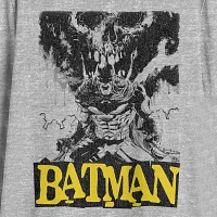 Big and Tall Mens Crew Neck Short Sleeve Regular Fit Batman Graphic T-Shirt