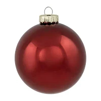 Northlight 2-Finish Glass Ball 4-pc. Christmas Ornament