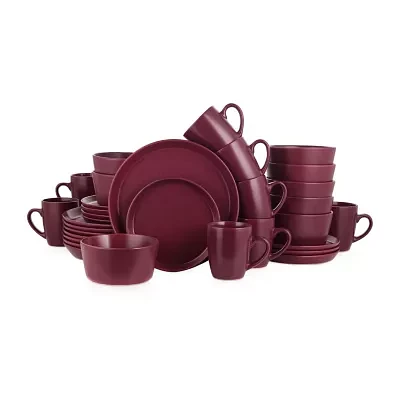 Stone + Lain Michelle 32-pc. Stoneware Dinnerware Set