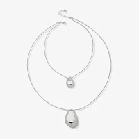 Worthington Womens 18 Inch Strand Necklace