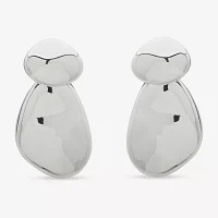 Worthington Silver Tone Womens Drop Earrings