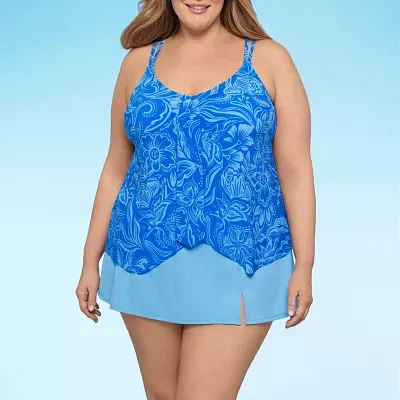 Sonnet Shores Tankini Swimsuit Top Plus