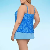 Sonnet Shores Tankini Swimsuit Top Plus