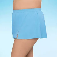 Sonnet Shores Comfort Waistband Swim Skirt-Plus