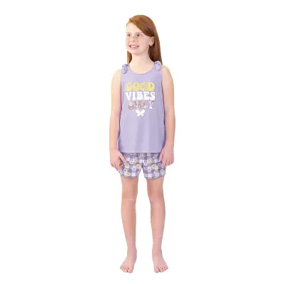 Dots & Dreams Little Big Girls 3-pc. Pajama Set