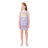 Dots & Dreams Little Big Girls 3-pc. Pajama Set