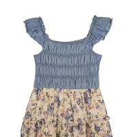 Lilt Big Girls Sleeveless A-Line Dress
