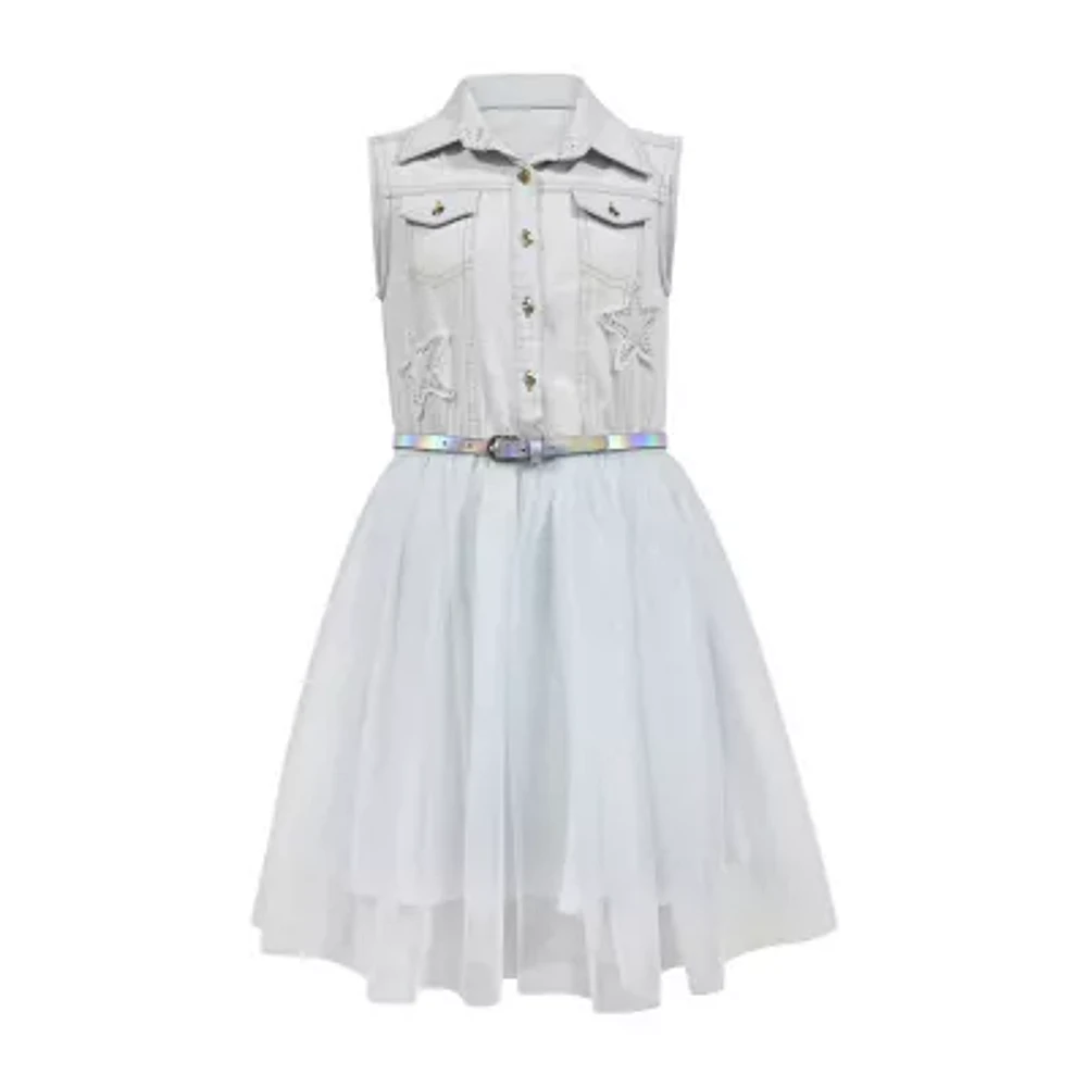 Lilt Big Girls Sleeveless Tutu Dress