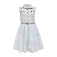 Lilt Big Girls Sleeveless Tutu Dress