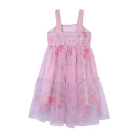 Lilt Little Girls Sleeveless Empire Waist Dress