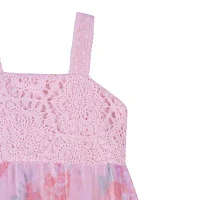 Lilt Little Girls Sleeveless Empire Waist Dress