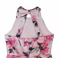 Lilt Big Girls Sleeveless Fit + Flare Dress