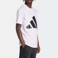 adidas Mens Crew Neck Short Sleeve Graphic T-Shirt