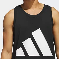 adidas Big and Tall Crew Neck Sleeveless Tank Top