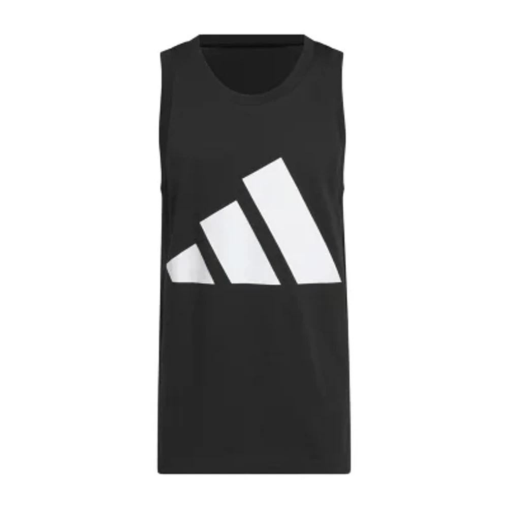 adidas Big and Tall Crew Neck Sleeveless Tank Top