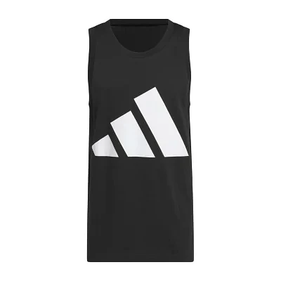 adidas Big and Tall Crew Neck Sleeveless Tank Top