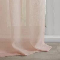 Madison Park Florah Tab Top Sheer Single Curtain Panels