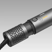 TYMO Airexcel High Speed Hot Air Brush Hair Dryer - Silver - 1250 Watt