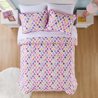INK+IVY KIDS Multi Heart Quilt Set