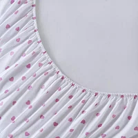 INK+IVY Kids Girl Pink Heart Sheet Set
