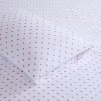 INK+IVY Kids Girl Pink Heart Sheet Set