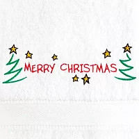 Linum Home Textiles Merry Christmas 2-pc. Hand Towels