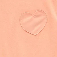Okie Dokie Toddler & Little Girls Round Neck Short Sleeve T-Shirt