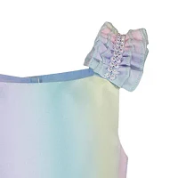 Blueberi Boulevard Toddler Girls Sleeveless Flower Girl A-Line Dress