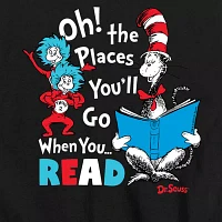 Little & Big Boys Crew Neck Short Sleeve Dr. Seuss Graphic T-Shirt